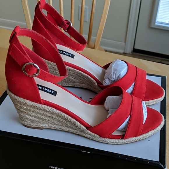 nine west jabrina wedge sandal